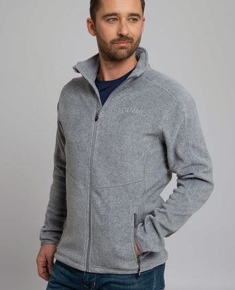 Tenson miracle fleece jack grijs