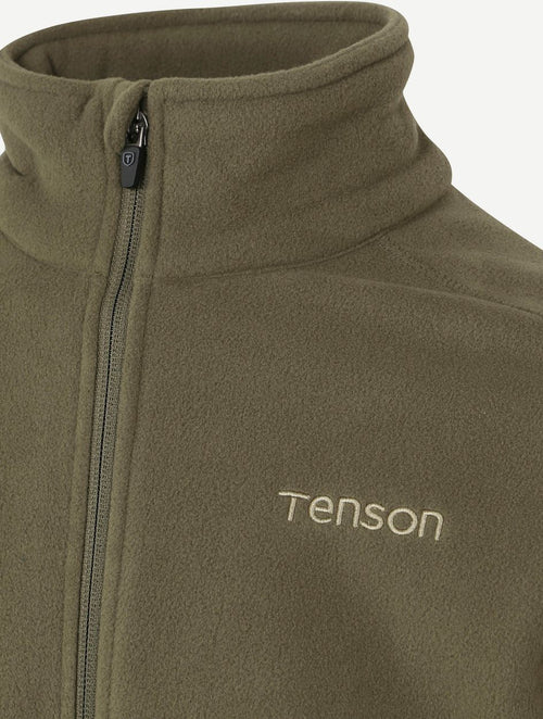 Tenson miracle fleece jack olijfgroen
