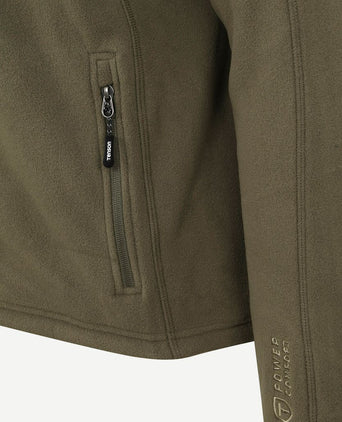 Tenson miracle fleece jack olijfgroen