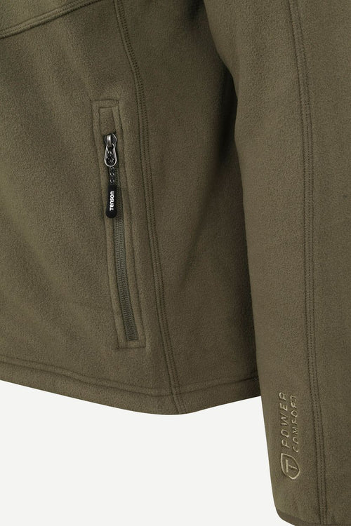Tenson miracle fleece jack olijfgroen