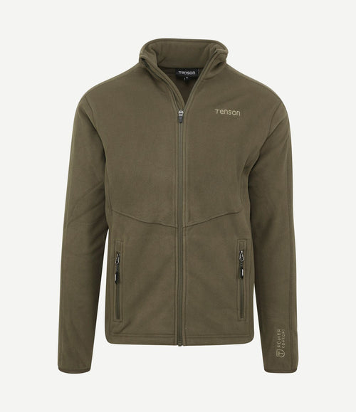 Miracle fleece jack olijfgroen