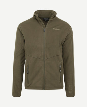 Miracle fleece jack olijfgroen
