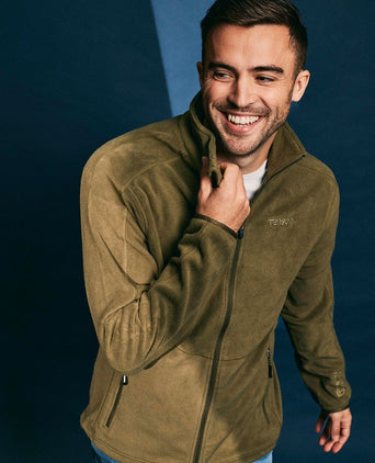 Tenson miracle fleece jack olijfgroen