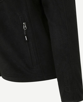 Miracle fleece jack zwart