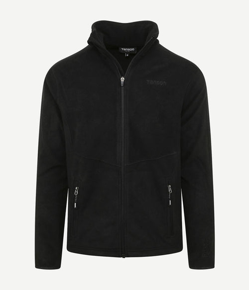 Tenson miracle fleece jack zwart