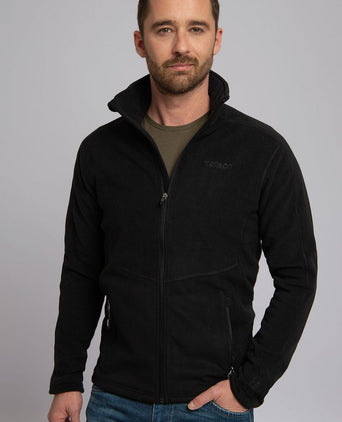Tenson miracle fleece jack zwart