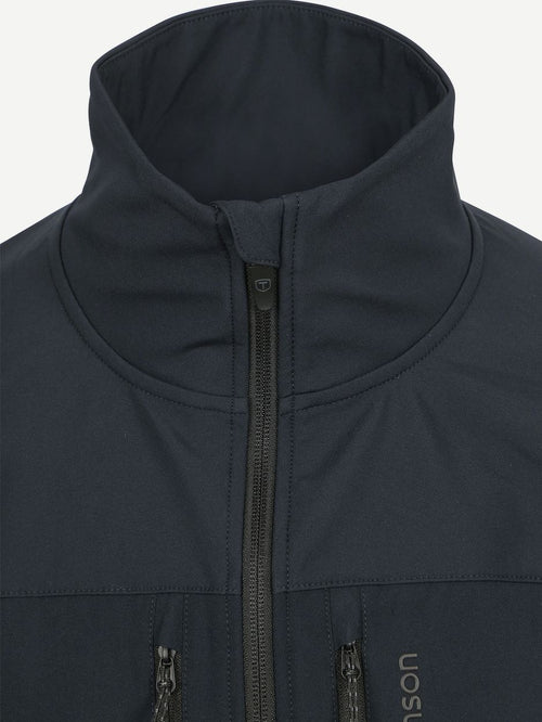 Softshell jack zwart