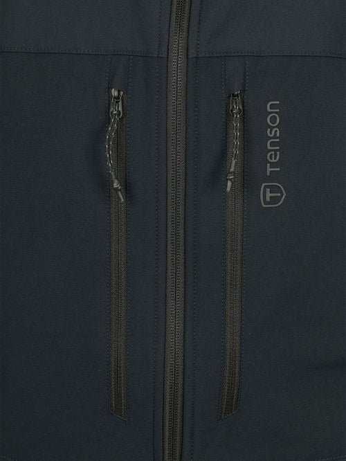 Softshell jack zwart