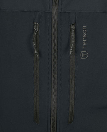Softshell jack zwart