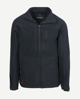 Softshell jack zwart