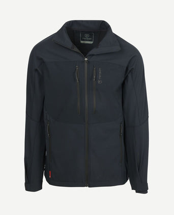 Softshell jack zwart