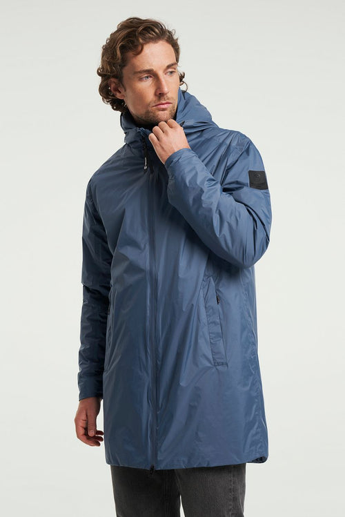 Transition coat donkerblauw