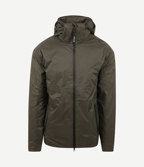 Transition jacket donkergroen