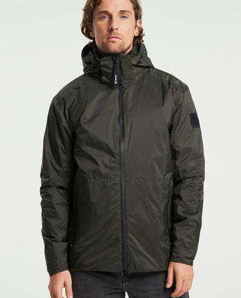 Transition jacket donkergroen