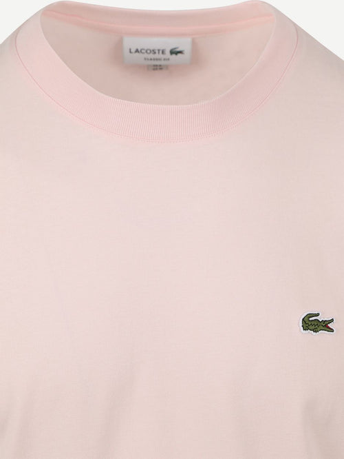 Lacoste t-shirt roze | Regular-fit