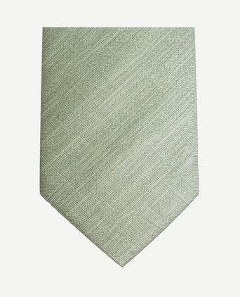 Zijde stropdas two toned groen