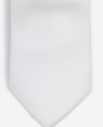 Suitable zijde stropdas wit