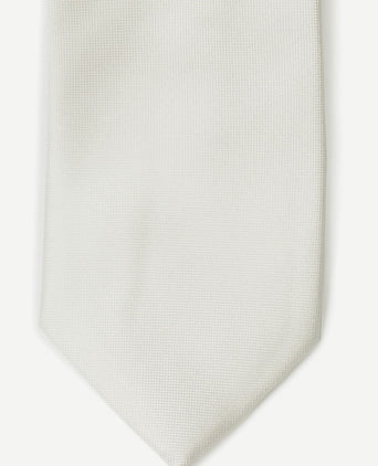 Suitable zijde stropdas off white