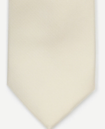 Suitable zijde stropdas ecru