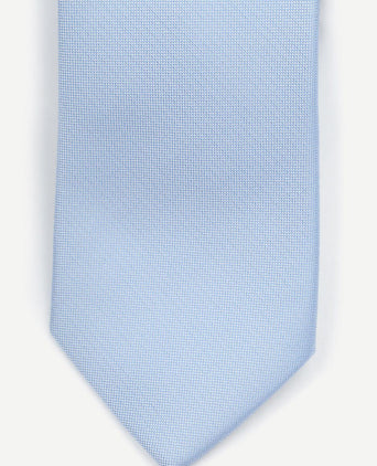 Suitable zijde stropdas lichtblauw