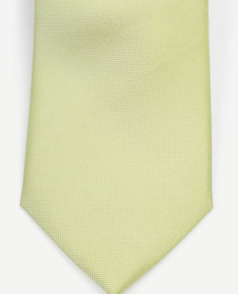 Zijde stropdas lime groen