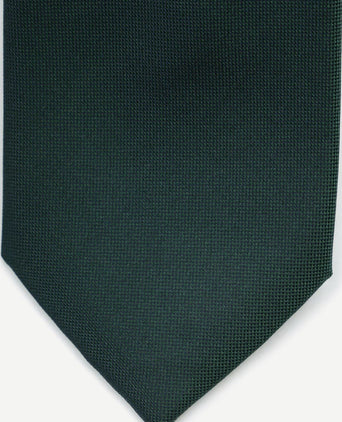 Suitable zijde stropdas donkergroen