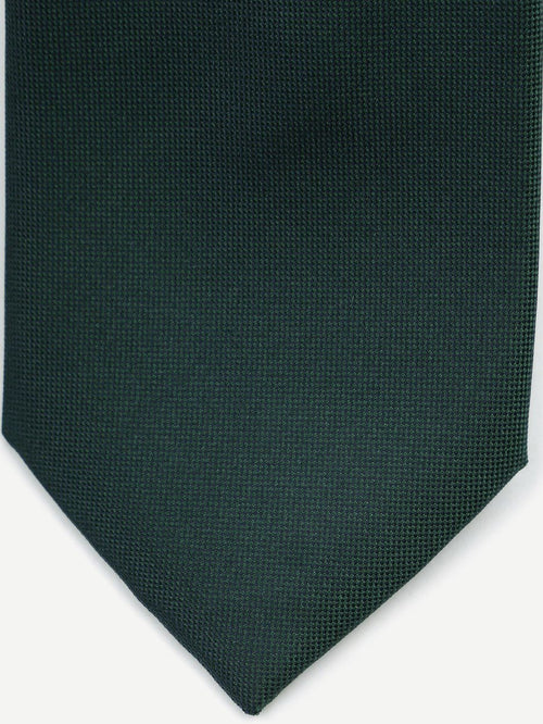 Suitable zijde stropdas donkergroen