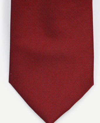 Suitable zijde stropdas donkerrood
