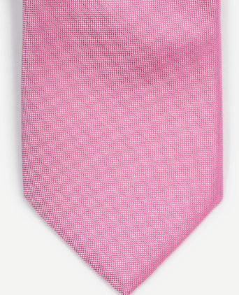 Zijde stropdas roze