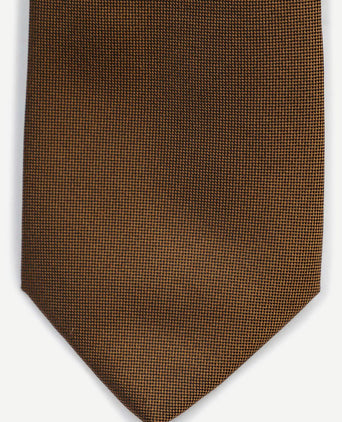 Suitable zijde stropdas bruin