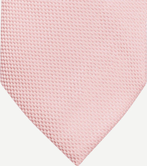 Zijde stropdas roze