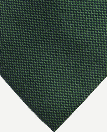 Zijde stropdas groen