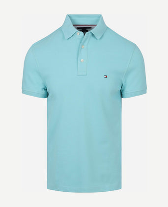 1985 polo aqua blauw