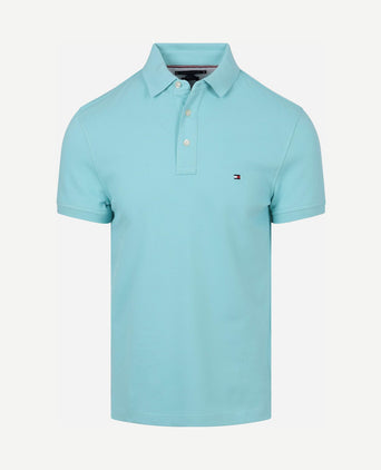 1985 polo aqua blauw
