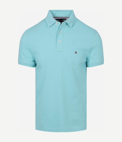 1985 polo aqua blauw