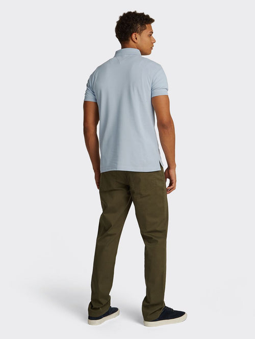 Tommy Hilfiger 1985 polo blauw | Slim-fit