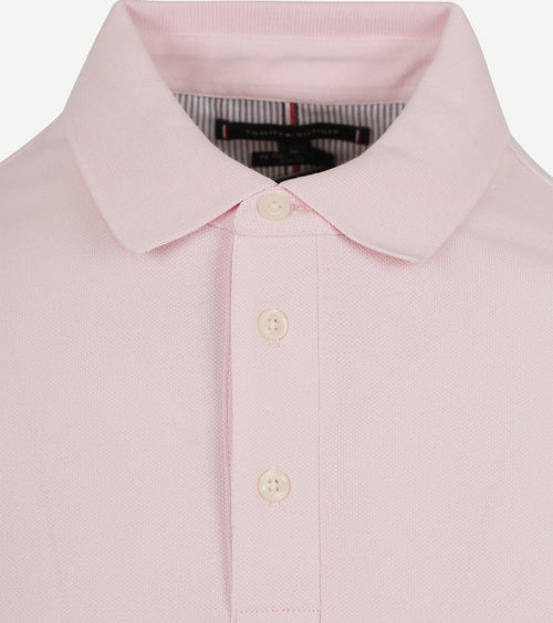 Tommy Hilfiger 1985 polo lichtroze | Slim-fit