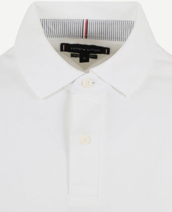 Tommy Hilfiger 1985 polo wit | Slim-fit