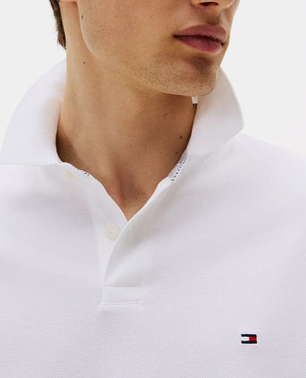 Tommy Hilfiger 1985 polo wit | Slim-fit
