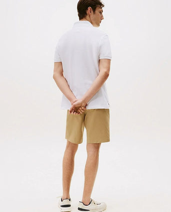 Tommy Hilfiger 1985 polo wit | Slim-fit