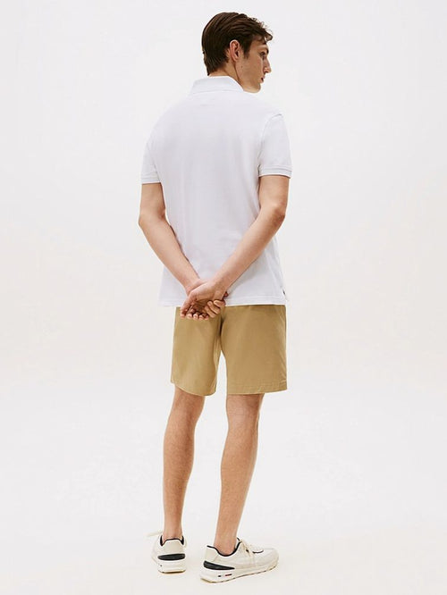 Tommy Hilfiger 1985 polo wit | Slim-fit