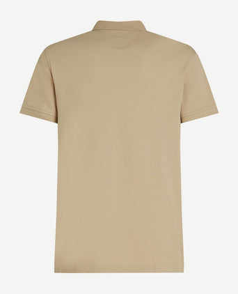 Tommy Hilfiger 1985 poloshirt beige | Slim-fit