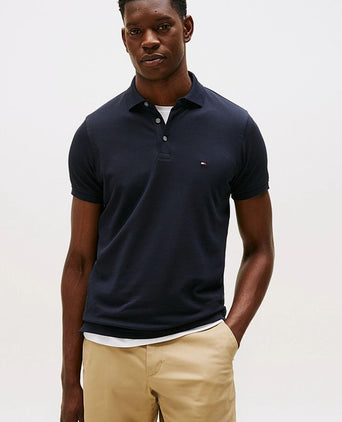 Tommy Hilfiger 1985 poloshirt donkerblauw | Slim-fit