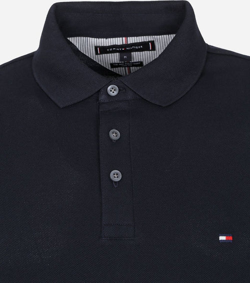 Tommy Hilfiger 1985 poloshirt donkerblauw | Slim-fit