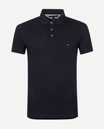 Tommy Hilfiger 1985 poloshirt donkerblauw | Slim-fit