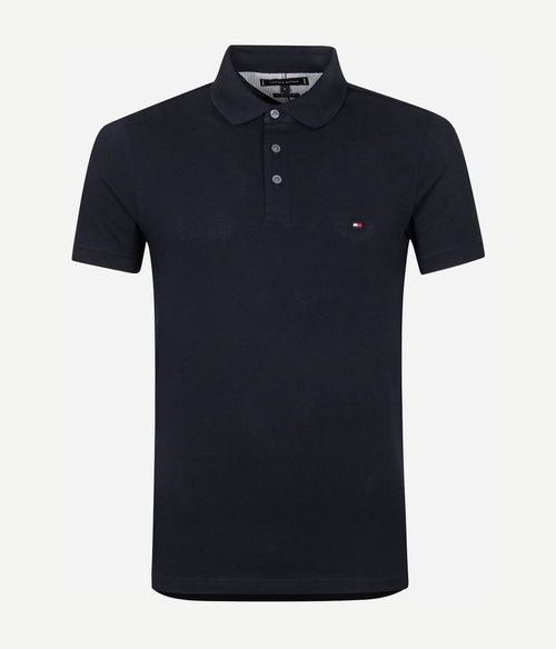 Tommy Hilfiger 1985 poloshirt donkerblauw | Slim-fit