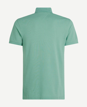 Tommy Hilfiger 1985 poloshirt groen | Slim-fit