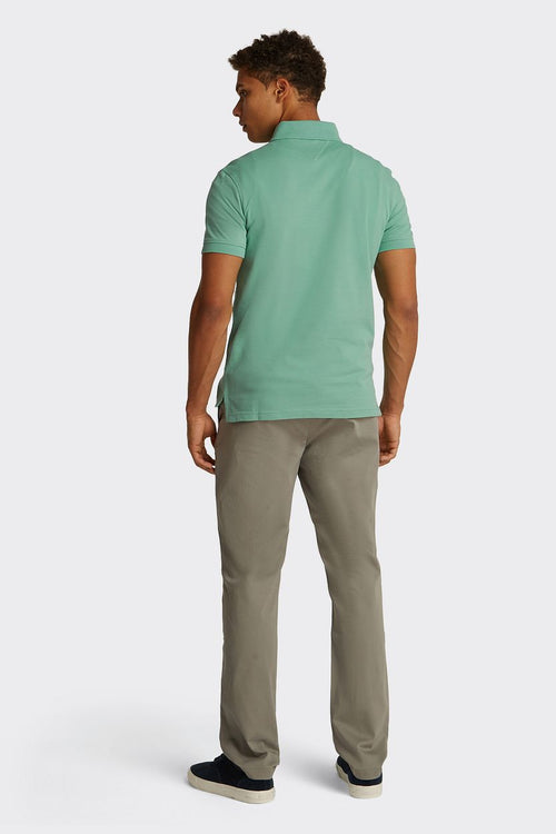 Tommy Hilfiger 1985 poloshirt groen | Slim-fit