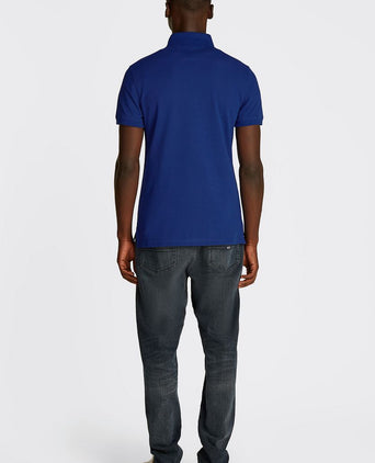 Tommy Hilfiger 1985 poloshirt kobaltblauw | Slim-fit