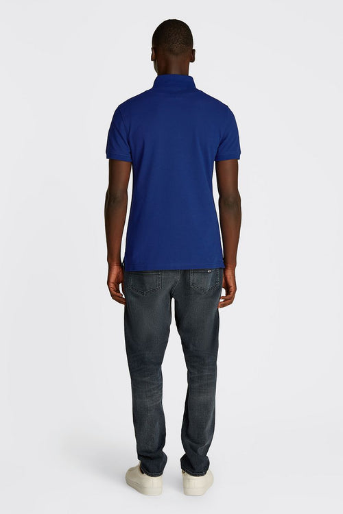 Tommy Hilfiger 1985 poloshirt kobaltblauw | Slim-fit